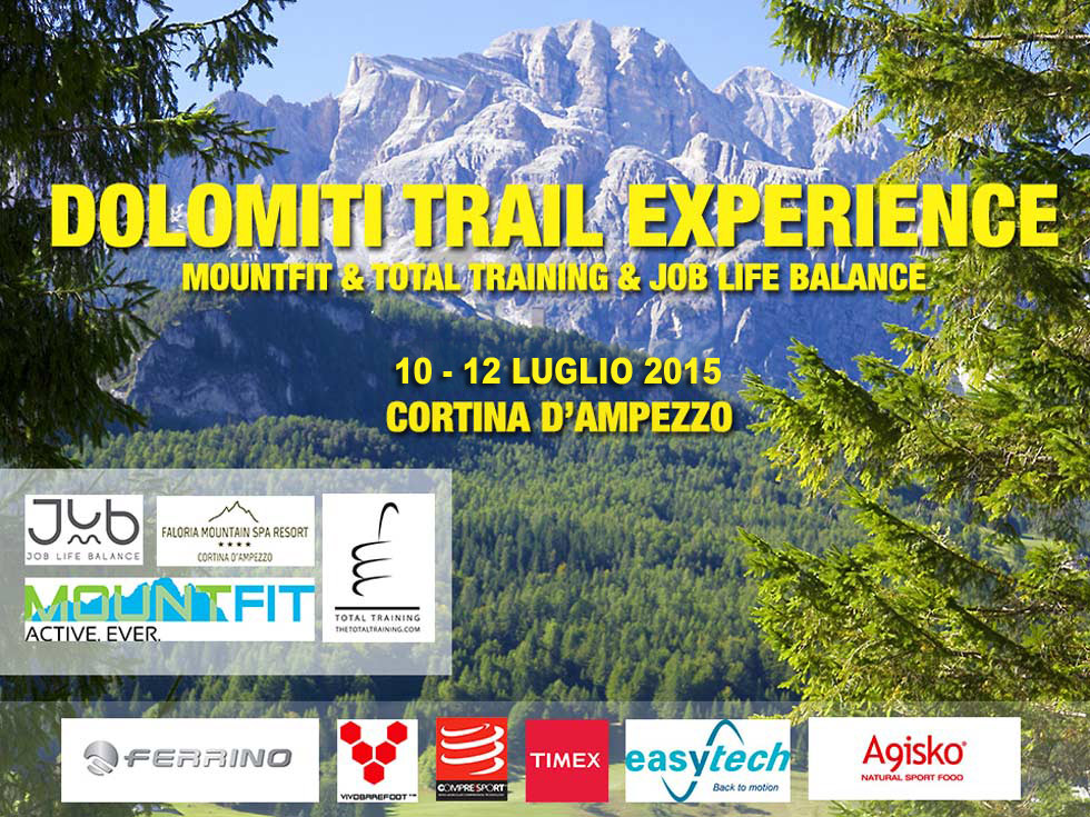 dolomiti trail running Experience Cortina D'Ampezzo 10-12 Luglio 2015